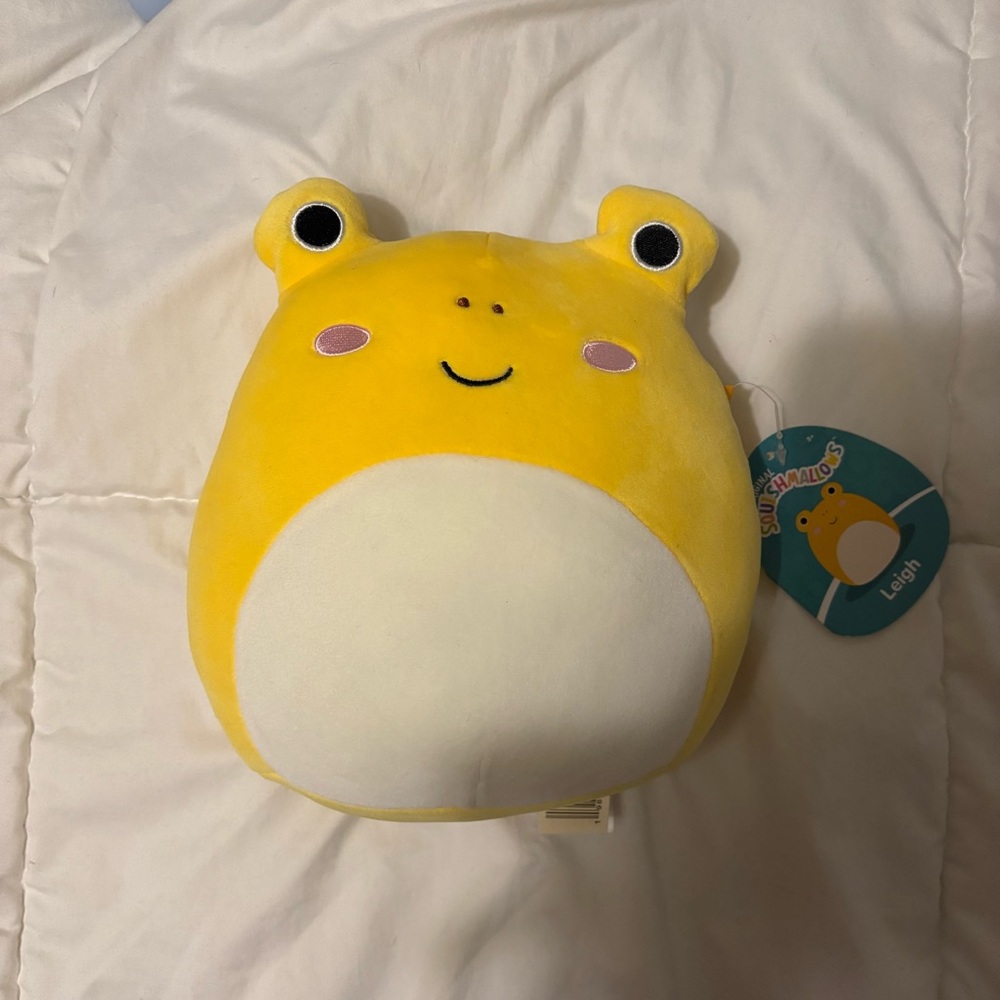 Leigh the frog squishmallow